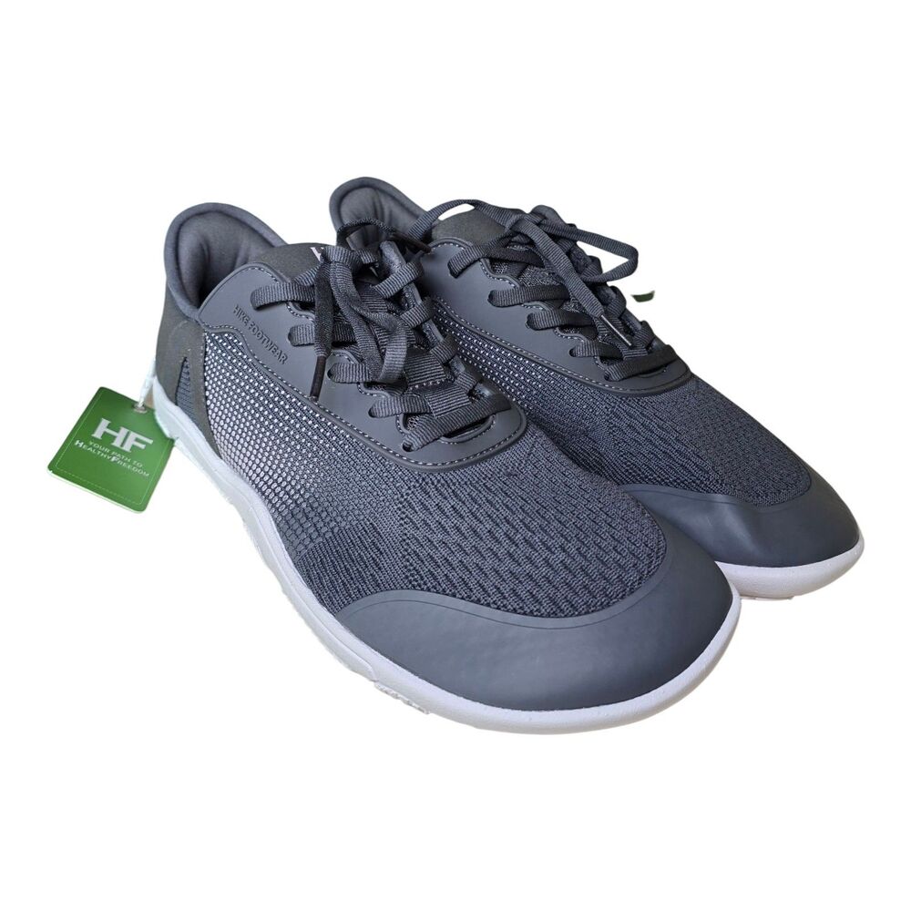 NWT Hike Footwear Stride Hands-Off Ergonomic Barefoot Shoes Unisex Sz EU 43 Gray
